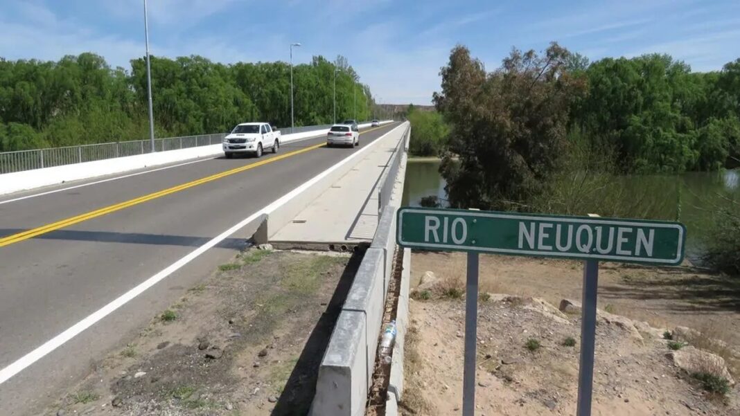 Imagen ilustrativa del proyecto del cuarto puente en Neuquén