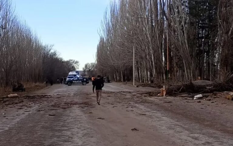 Ruta Nacional 143 en Mendoza, escenario del accidente