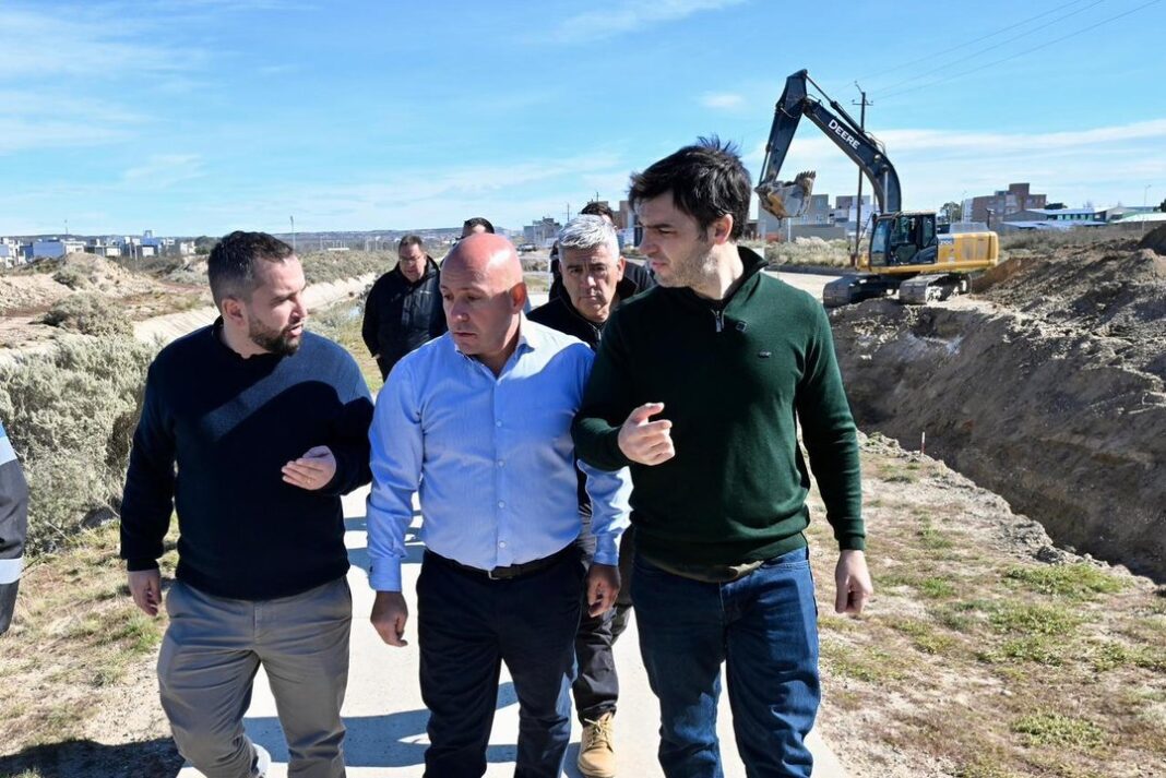 Obra de pavimentación de la Circunvalación de Puerto Madryn