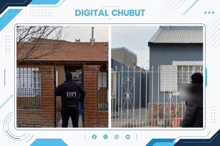 Procedimiento policial en Puerto Madryn