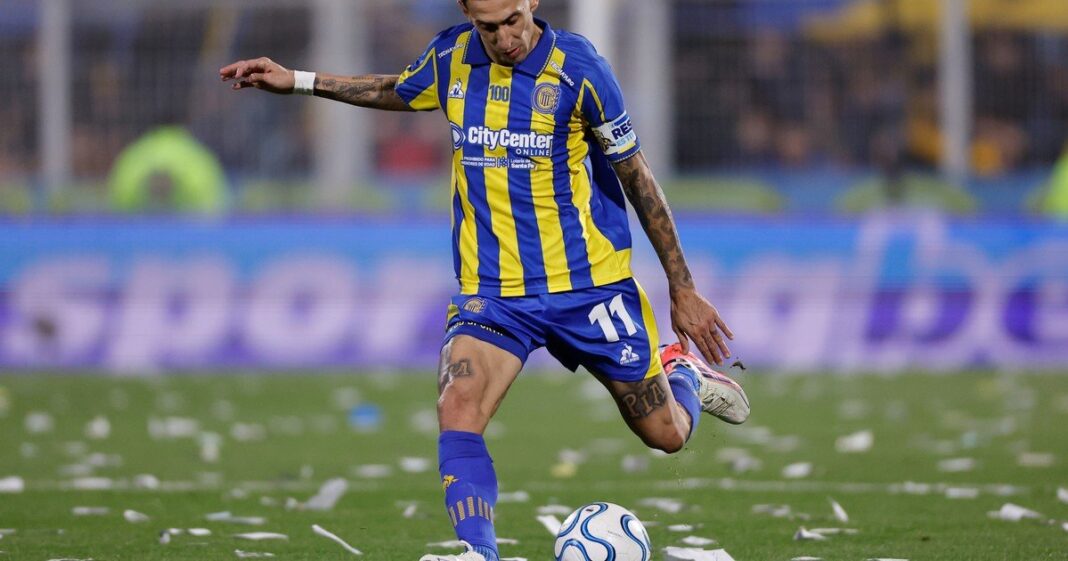 Estadio Gigante de Arroyito durante un partido de Rosario Central