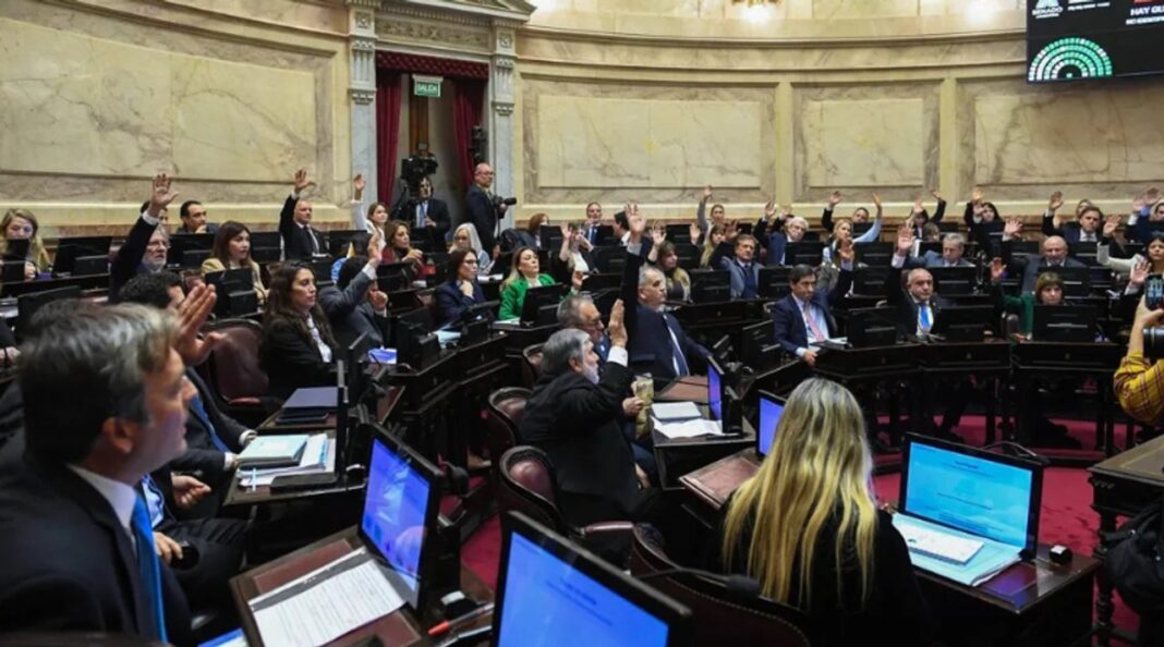 Sesión del Senado de la Nación