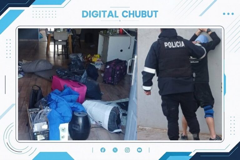 Detención policial en Trelew tras intento de robo