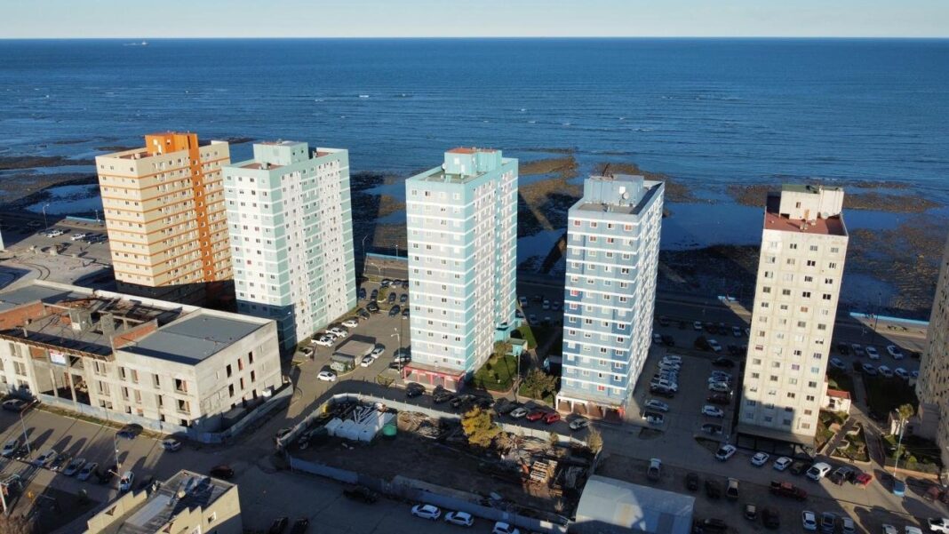 Imagen ilustrativa de un edificio de departamentos en Comodoro Rivadavia