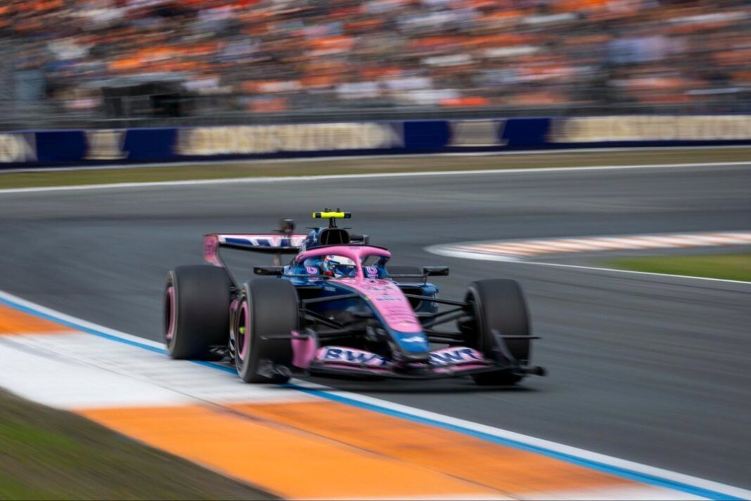 Franco Colapinto en el circuito de Monza durante un Gran Premio de Italia