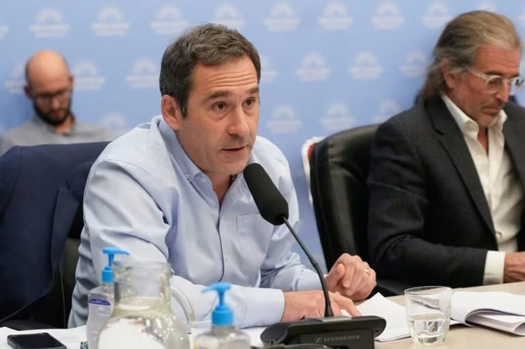 Juan Pablo Luque, diputado nacional, en una presentación