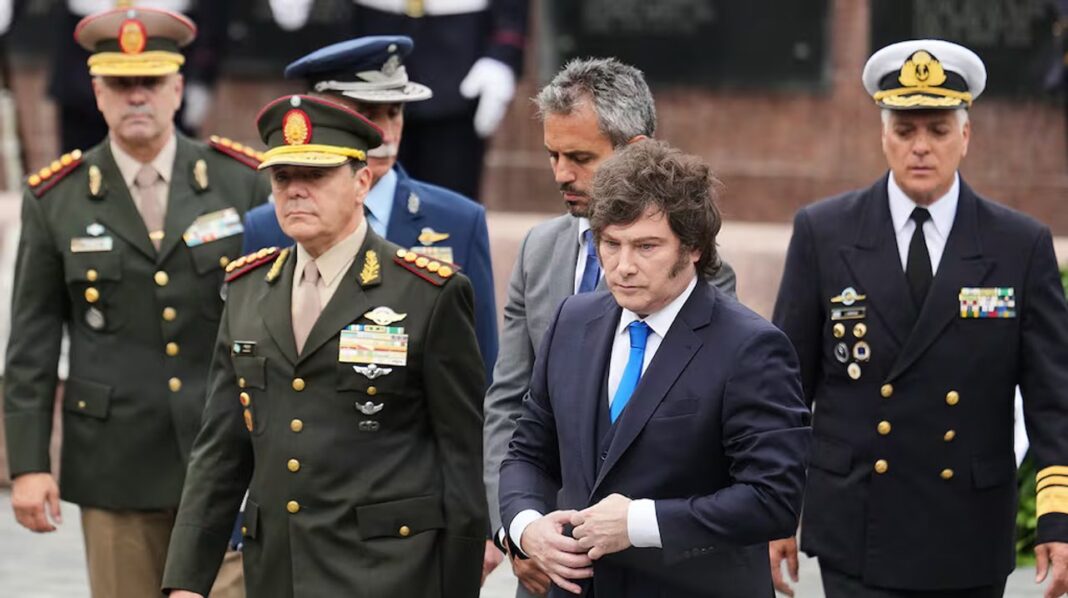 Javier Milei en la Casa Rosada