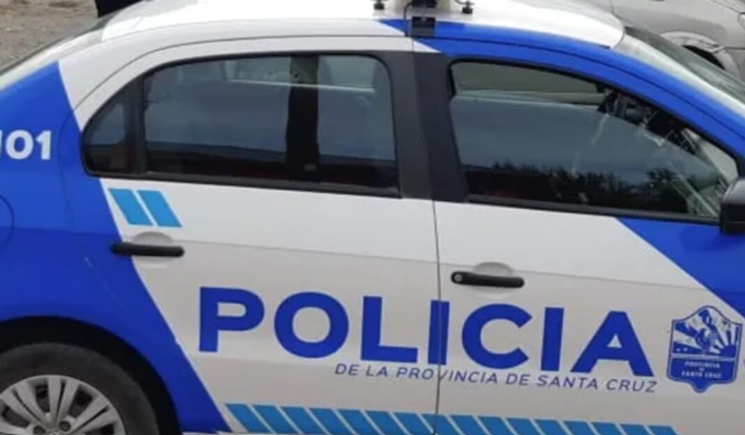 Vivienda en el barrio Perito Moreno de Caleta Olivia, donde ocurrió el hecho