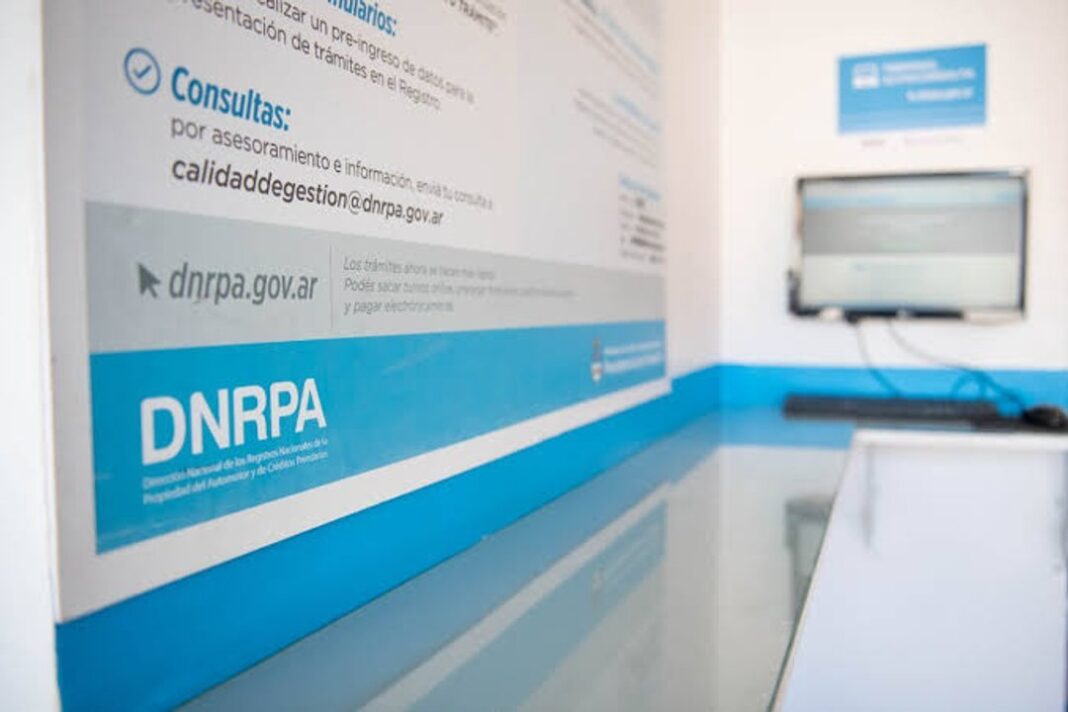 Sede de un Registro del Automotor en la Patagonia