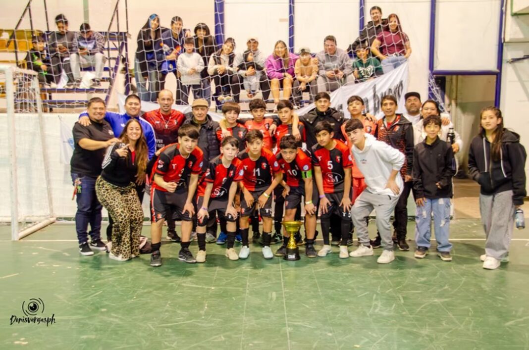 Entrega de trofeos de la Neroazurro Cup en Comodoro Rivadavia