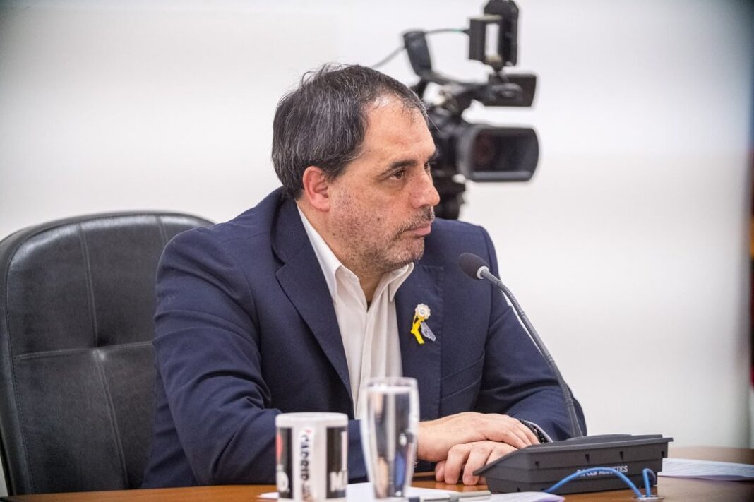 Maximiliano Sampaoli, viceintendente de Comodoro Rivadavia