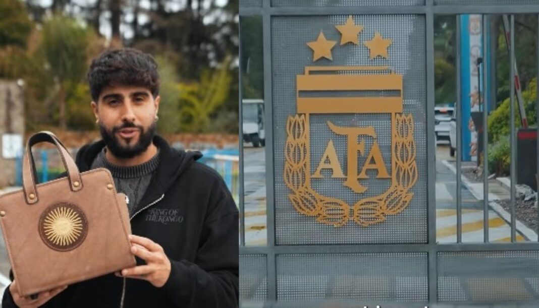 Materas artesanales fabricadas en Trelew para la Selección Argentina